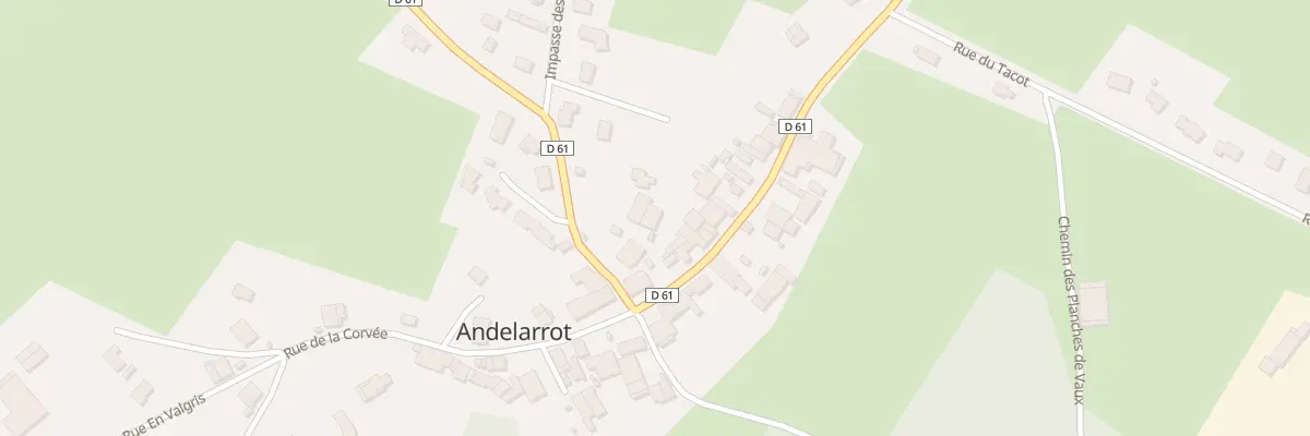 Plan du 5 Rue des 2 Fontaines à Andelarrot