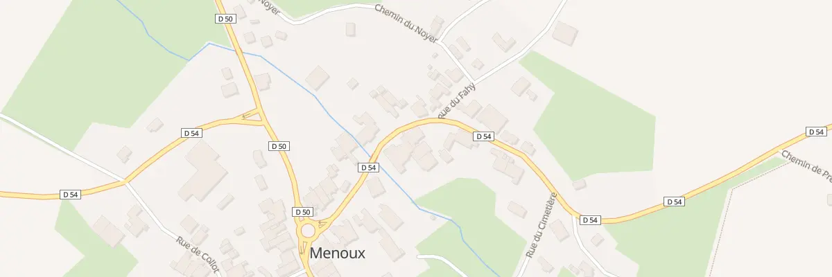 Plan du 18 Rue du Chêne à Menoux