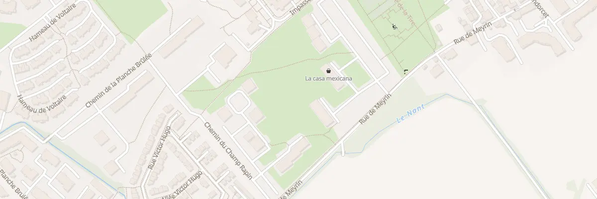 Plan du 80 Rue de Meyrin à Ferney-Voltaire