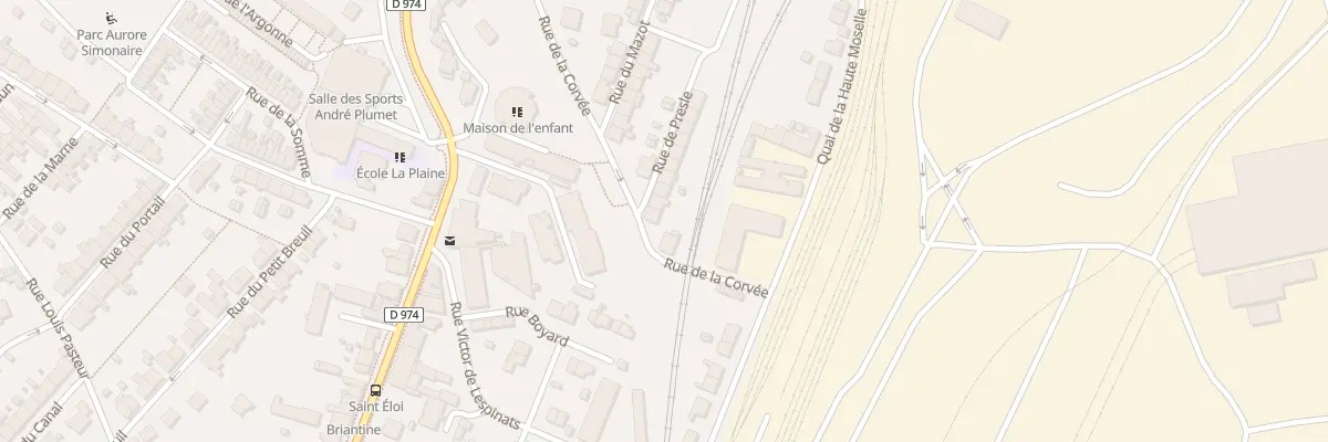 Plan du 2 Rue de Presle à Neuves-Maisons