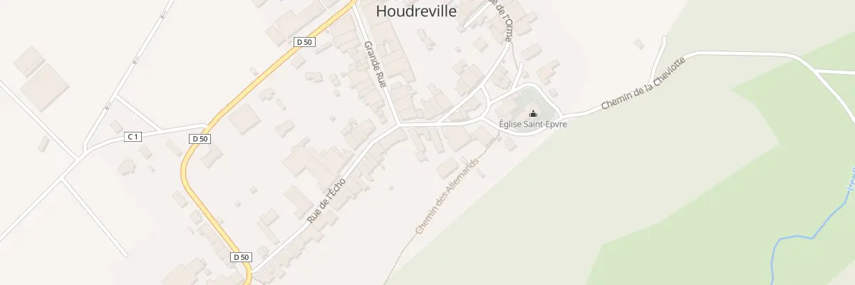 Plan du 4 Rue de l’Orme à Houdreville
