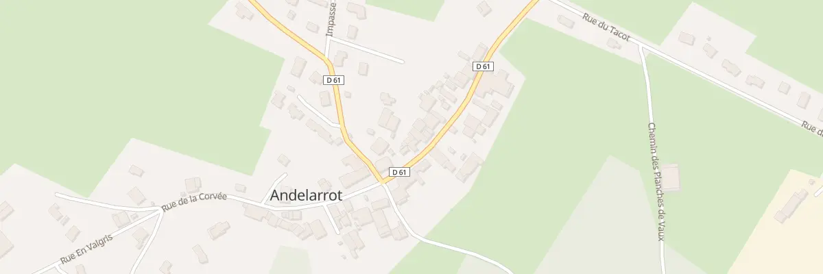Plan du 9 Rue des 2 Fontaines à Andelarrot