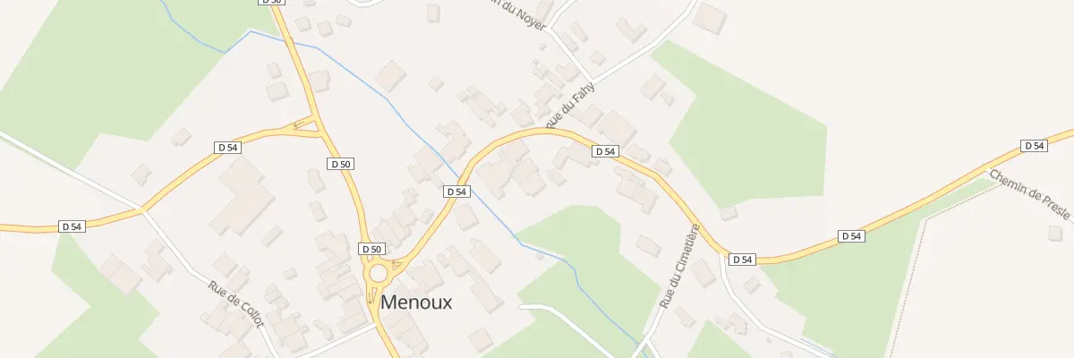 Plan du 20 Rue du Chêne à Menoux