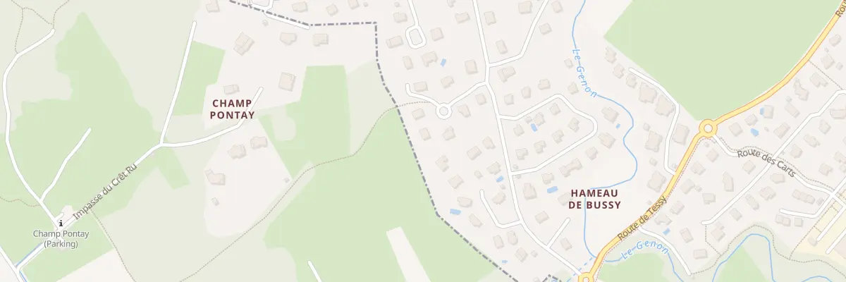 Plan du 688 Rue de la Grande Ferme à Annecy
