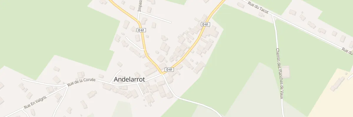Plan du 9A Rue des 2 Fontaines à Andelarrot