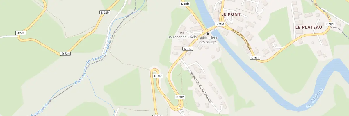 Plan du 5106 Vers le Pont à Lescheraines