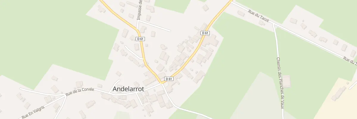 Plan du 10B Rue des 2 Fontaines à Andelarrot