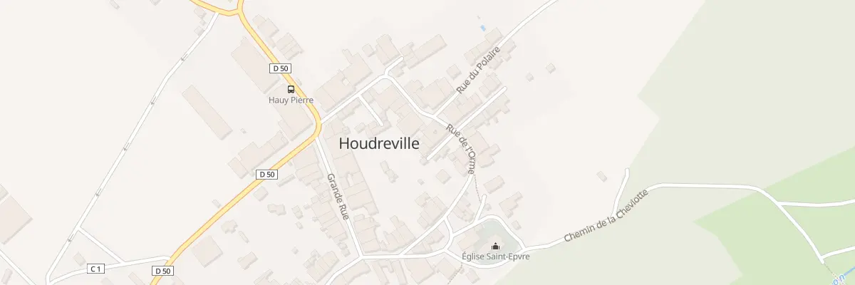 Plan du 1B Rue du Port à Houdreville