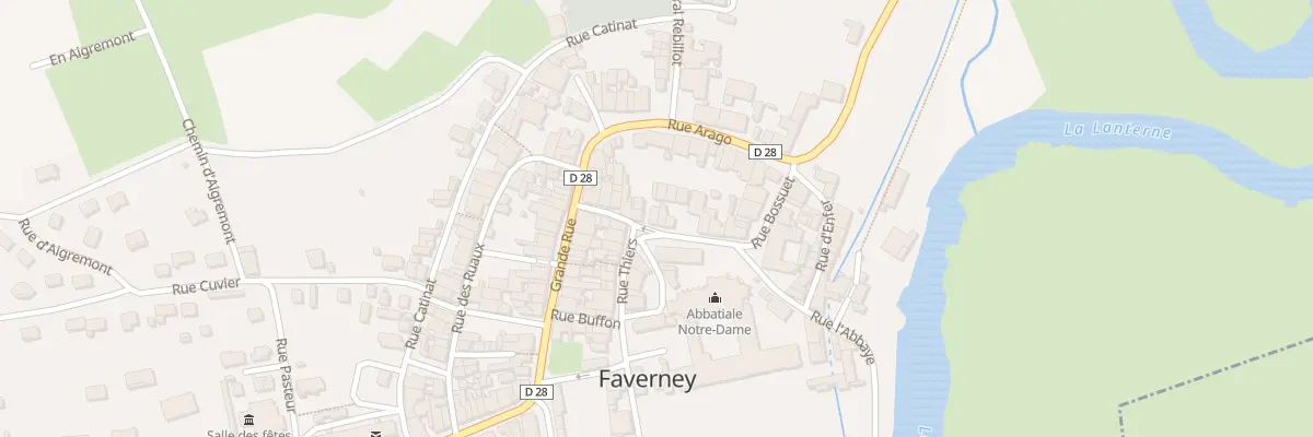 Plan du 3 Pl de la Mairie à Faverney