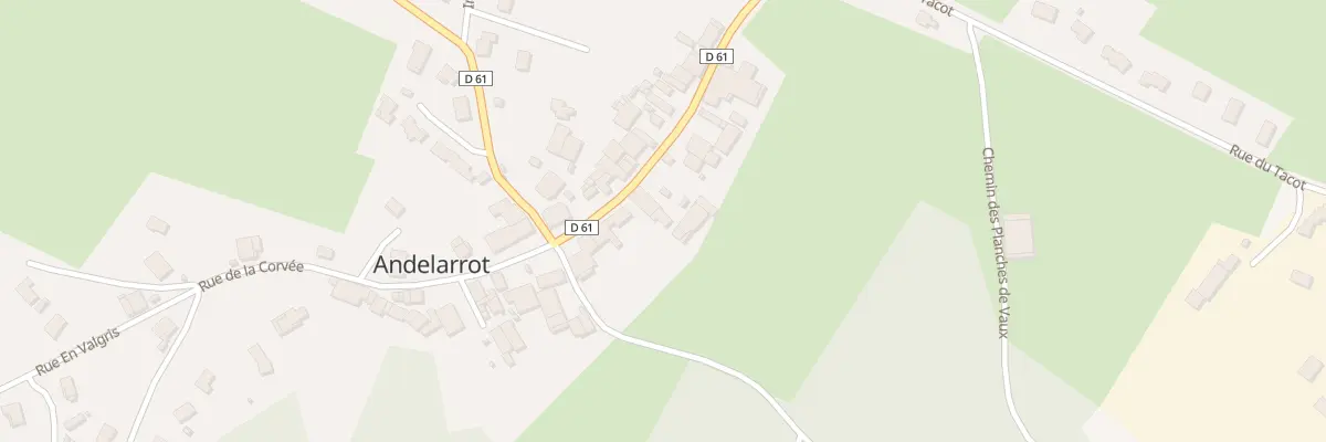 Plan du 8 Rue des 2 Fontaines à Andelarrot