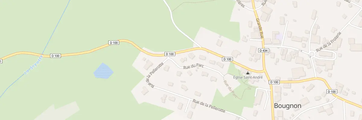 Plan du 1 Rue du Parc à Bougnon