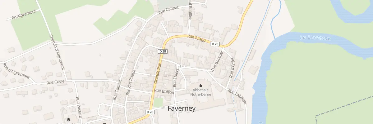 Plan du 5 Pl de la Mairie à Faverney