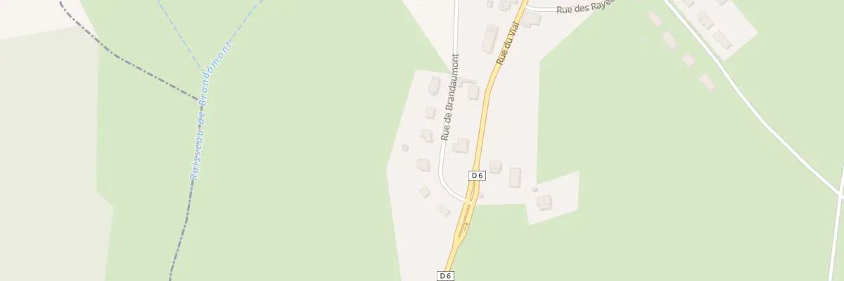 Plan du 47 Brandomont à Jésonville
