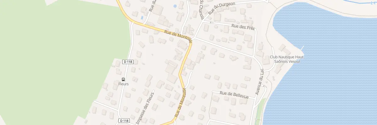 Plan du 20 Rue de Montoille à Vaivre-et-Montoille