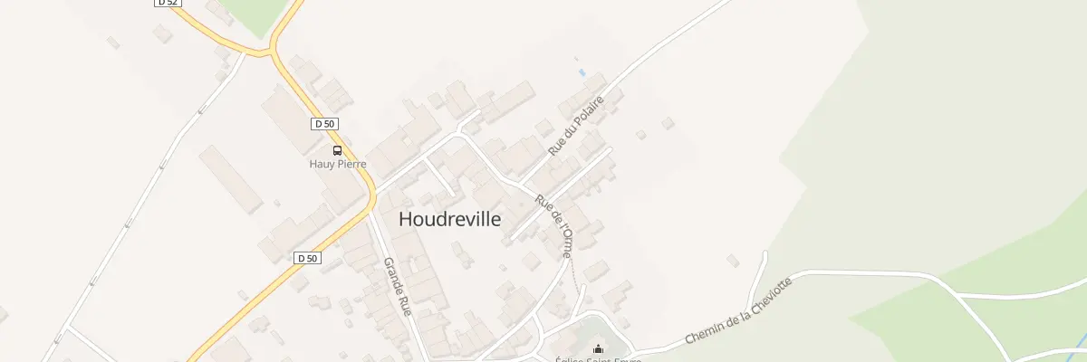 Plan du 3 Rue du Port à Houdreville