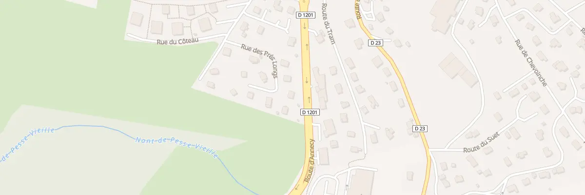 Plan du 571 Rue des Prés Longs à Cruseilles