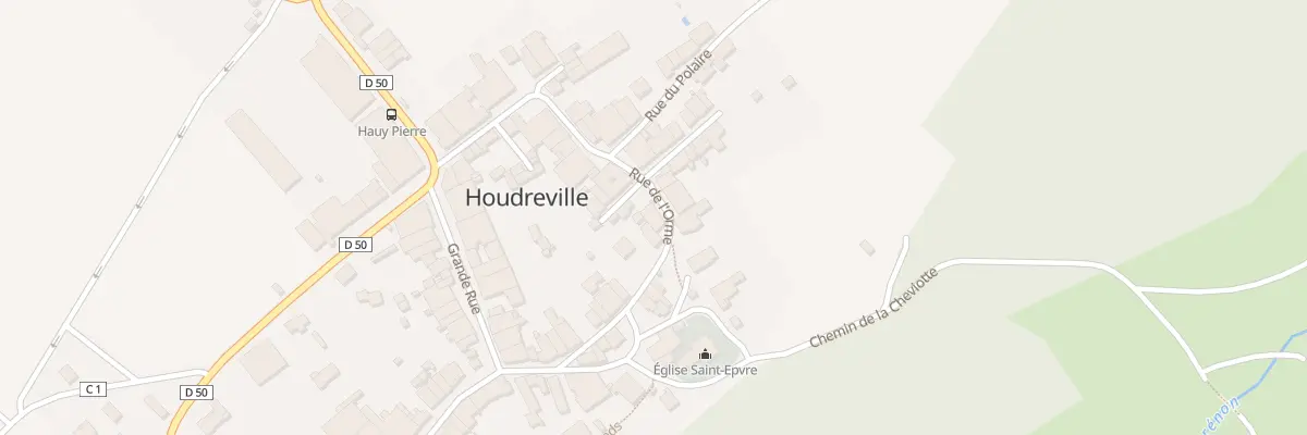 Plan du 23 Rue de l’Orme à Houdreville
