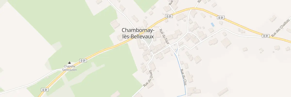 Plan du 5 Rue Saint-germain à Chambornay-lès-Bellevaux