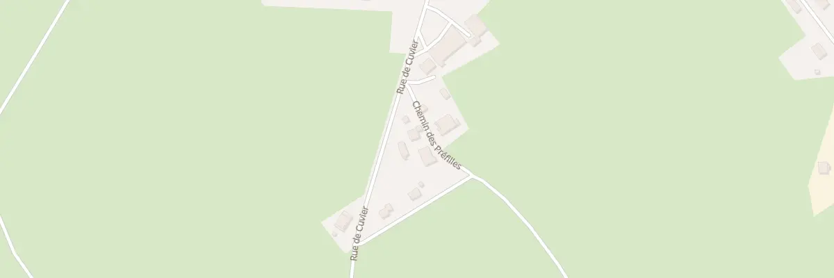Plan du 25 Rue de Cuvier à Courvières
