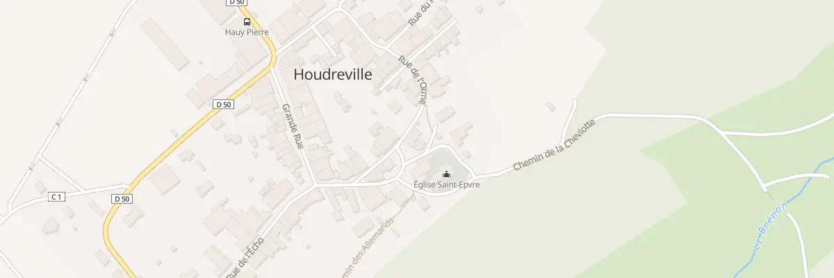 Plan du 12 Rue de l’Orme à Houdreville