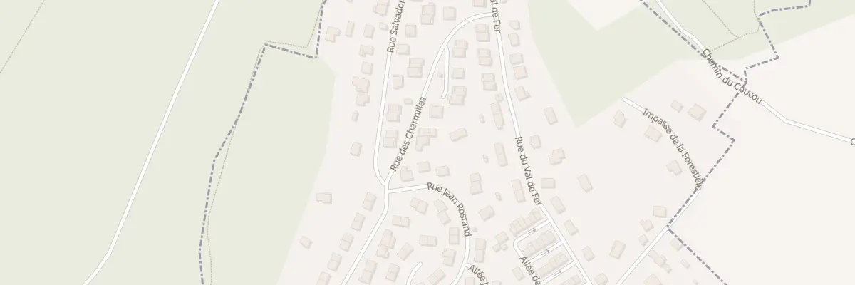 Plan du 15 Rue des Charmilles à Neuves-Maisons