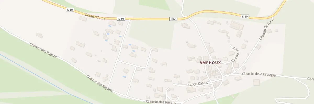 Plan du 9016A Le Haut Clavet à Fox-Amphoux