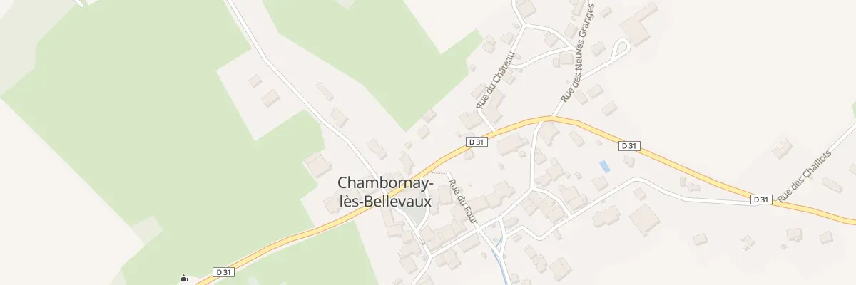 Plan du 7B Rue Saint Justin à Chambornay-lès-Bellevaux