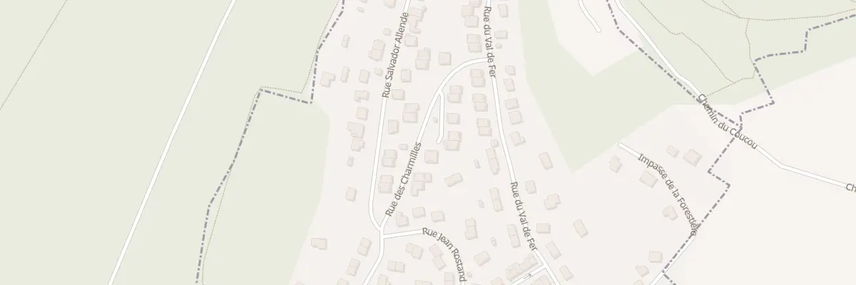 Plan du 11 Rue des Charmilles à Neuves-Maisons
