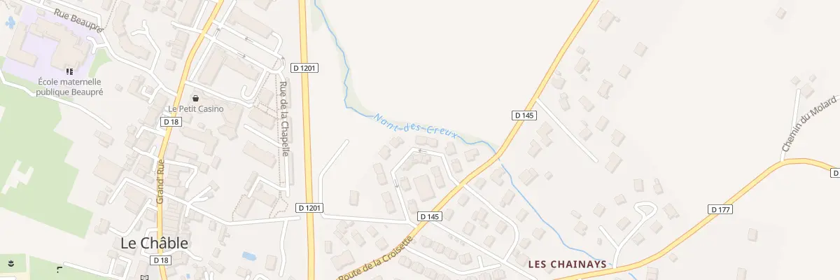 Plan du 115 All du Clos Romance à Beaumont