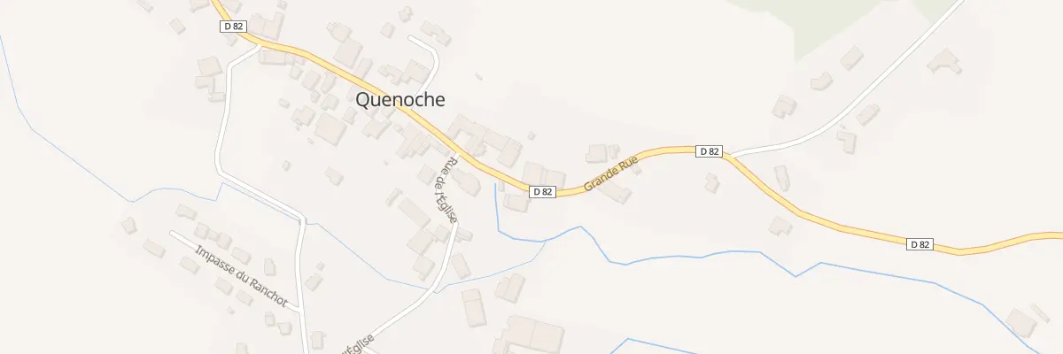 Plan du 33 Gr Grande Rue à Quenoche