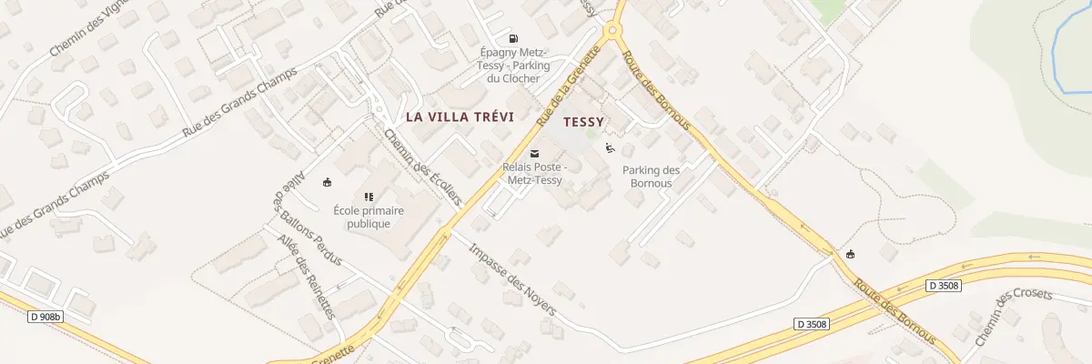 Plan du 23 Rue de la Grenette à Epagny Metz-Tessy