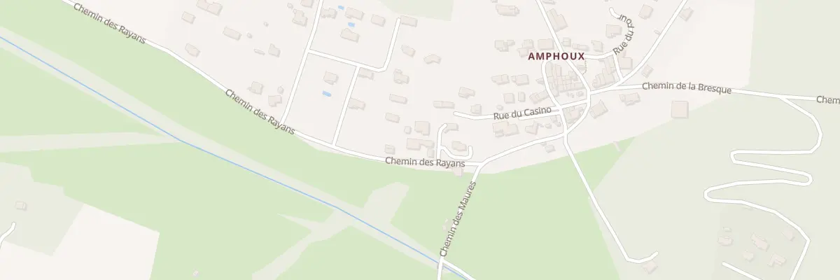 Plan du 1063 Che des Ravans à Fox-Amphoux