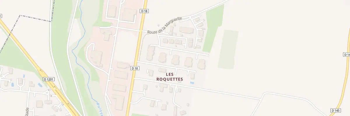 Plan du 38C Rte de la Marguerite à Beaumont
