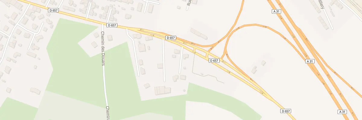 Plan du 134 Rte Nationale 57 à Belleville