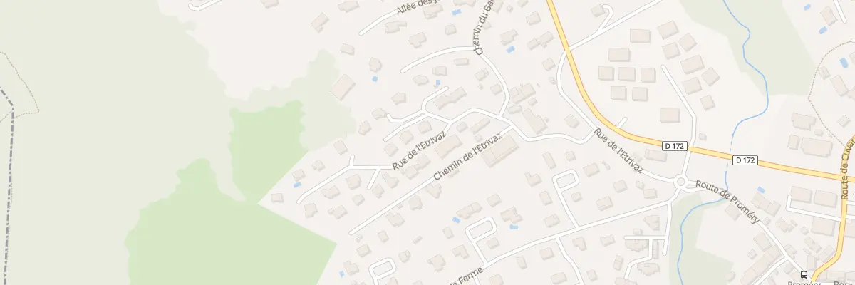 Plan du 300 Rue de l’Étrivaz à Annecy