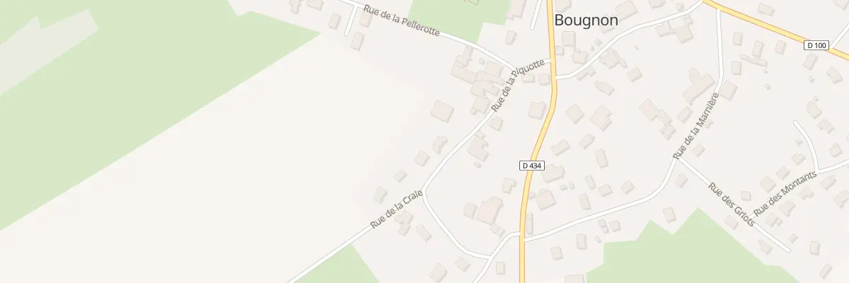 Plan du 14 Rue de la Piquotte à Bougnon