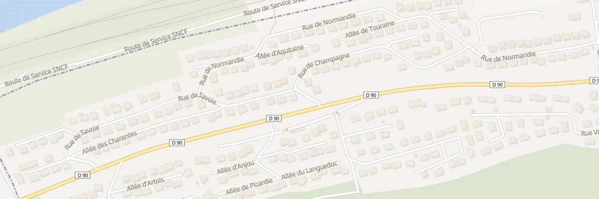 Plan du 2 Rue de Savoie à Frouard