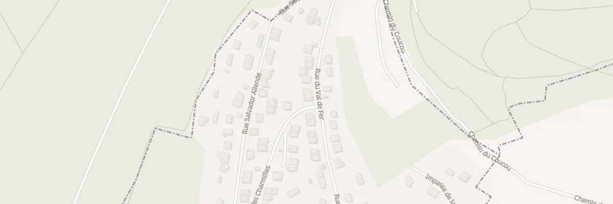 Plan du 87 Rue du Val de Fer à Neuves-Maisons