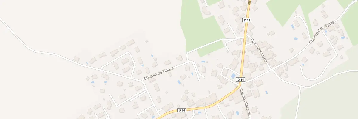 Plan du 5 Che de Tiouzé à Venise