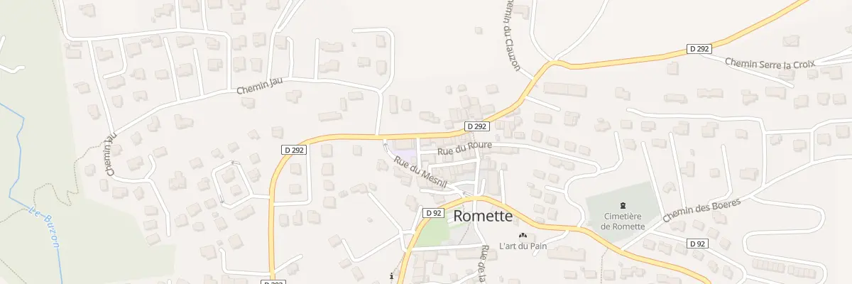 Plan du 22 Rue du Roure à Gap