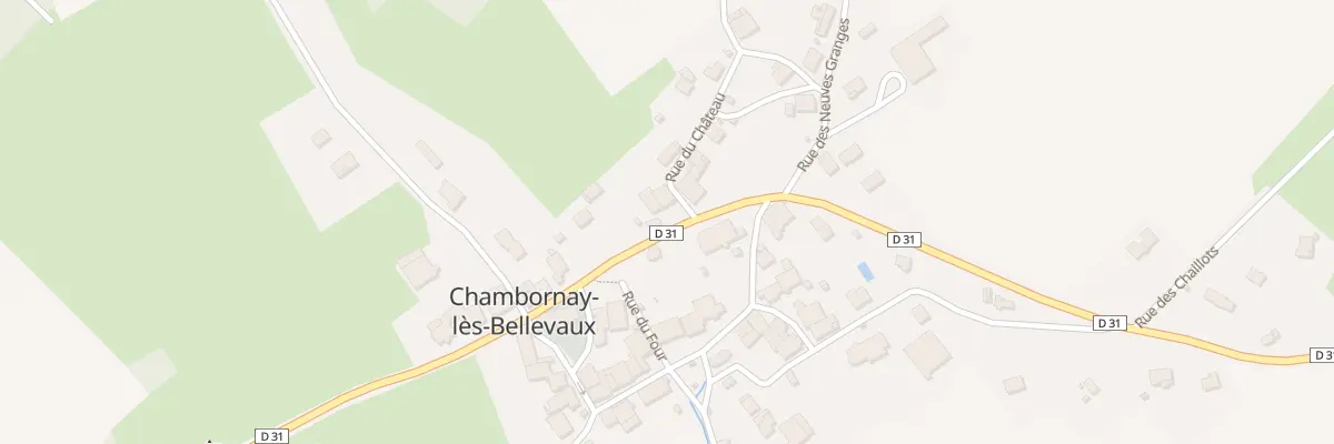 Plan du 11 Rue Saint Justin à Chambornay-lès-Bellevaux