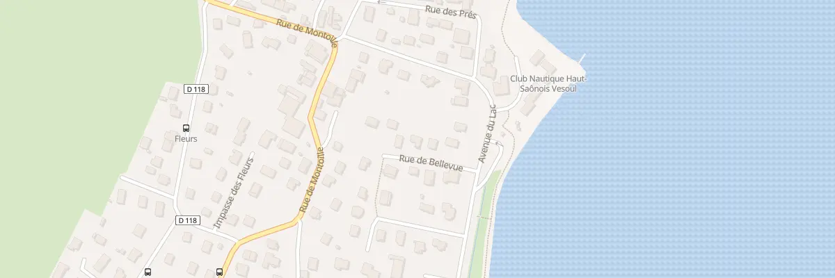 Plan du 4 Rue de Bellevue à Vaivre-et-Montoille