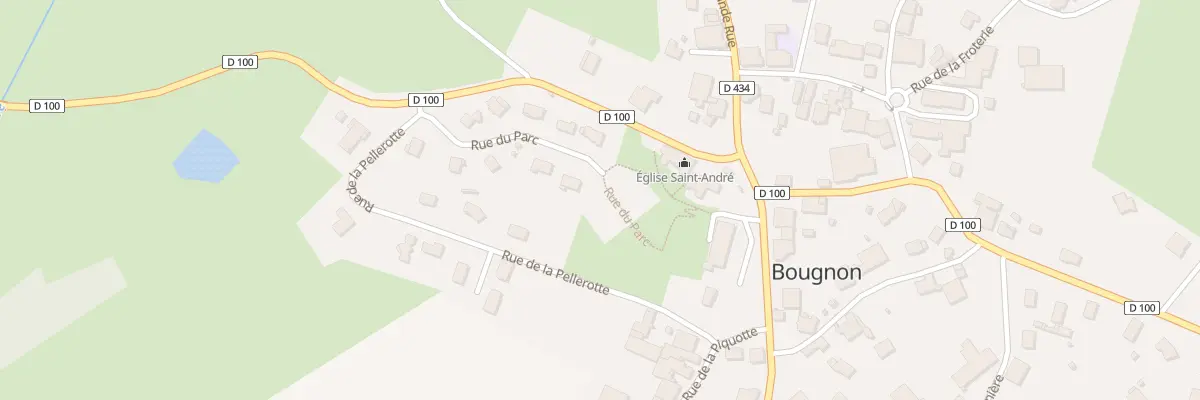 Plan du 12 Rue du Parc à Bougnon