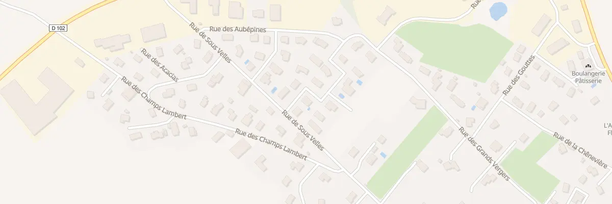 Plan du 43 Rue des Grands Vergers à Tarcenay-Foucherans