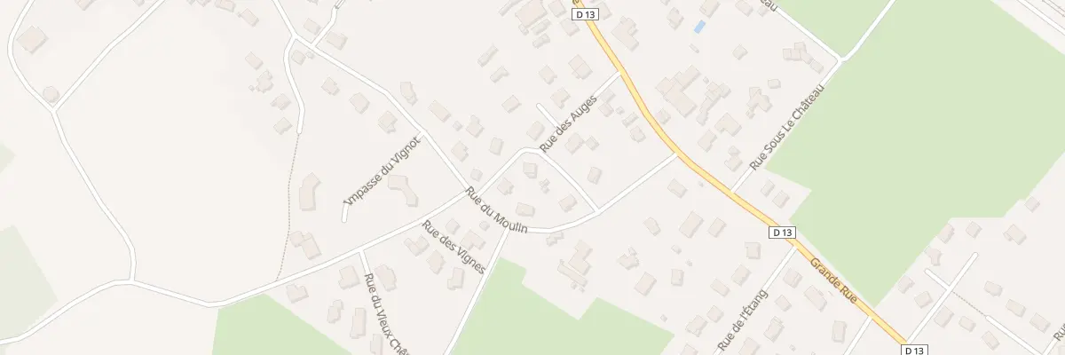 Plan du 5 Rue des Auges à Vaivre-et-Montoille