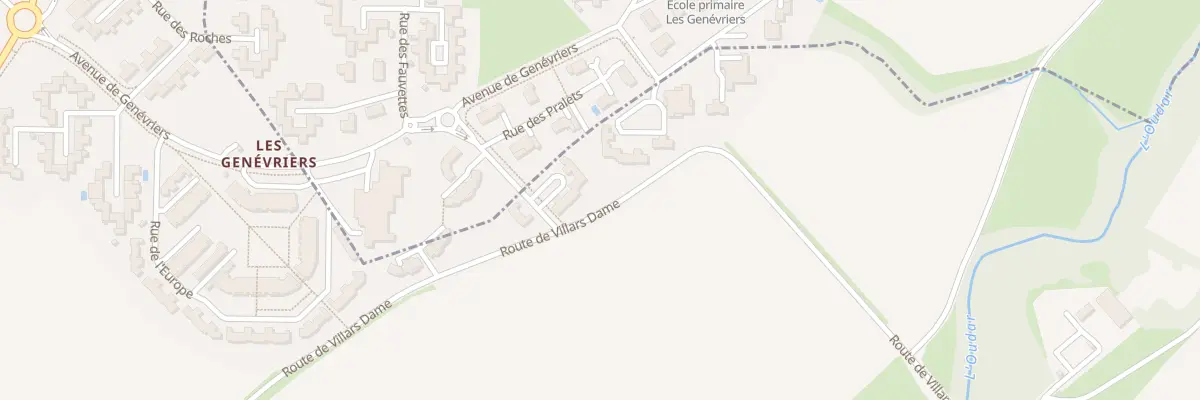 Plan du 154 Lot Genévriers les Semailles à Versonnex