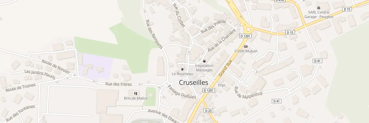 Plan du 29 Pl de l’Eglise à Cruseilles