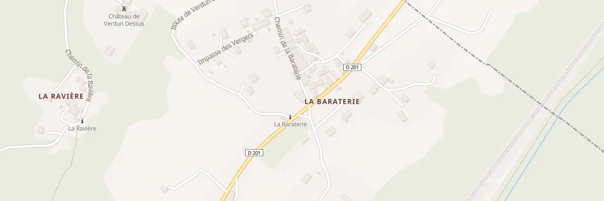 Plan du 371 Rte du Four à Cruet
