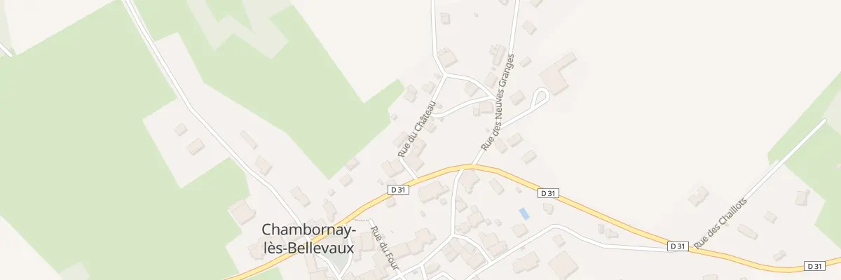 Plan du 2 Rue du Château à Chambornay-lès-Bellevaux