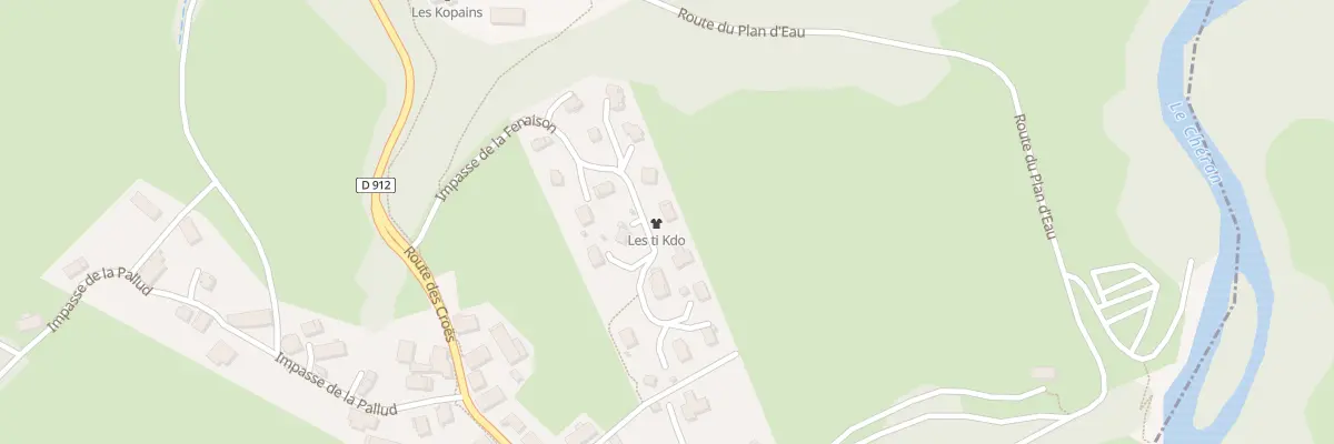 Plan du 5388F La Fin à Lescheraines